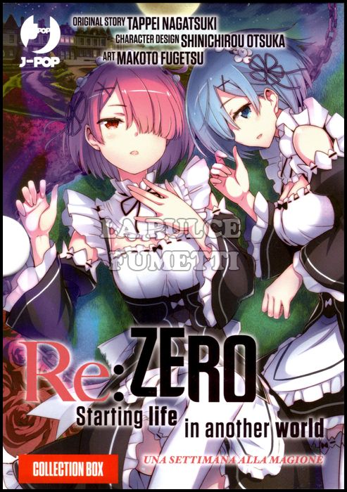 RE:ZERO COLLECTION BOX STAGIONE 2: UNA SETTIMANA ALLA MAGIONE - VOLUMI 1-2-3-4-5